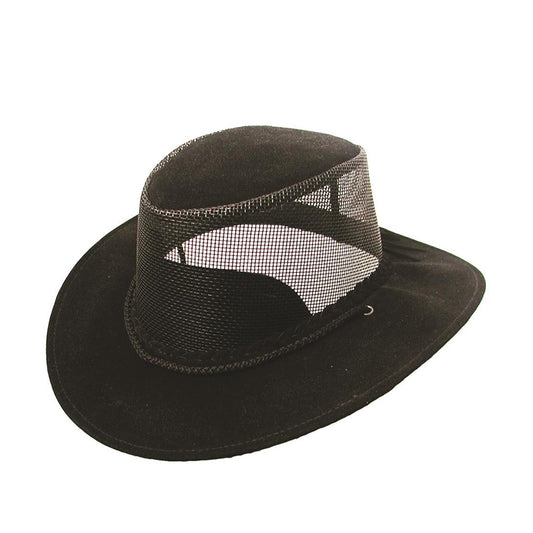 Allwetter Cowboy Lederhut für Kinder
Wind und Wetterhut Wildlederhut Wanderhut Strandhut Sonnenhut