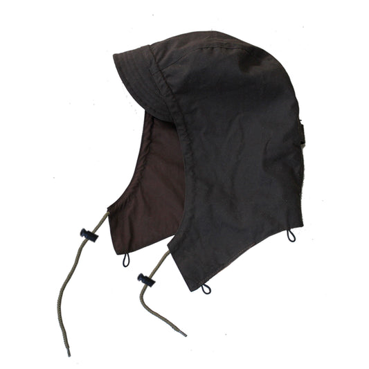 Abnehmbare Kapuze Wachsjacken Kapuze Wachsmantel Oilskin jacken Babour jacken
