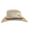 Australischer Wildlederhut Outdoorhut Rangerhut Jacaru Wanderhut geflochtenes Hutband Summer Breeze Sonnenschutz Anglerhut Outbacker 