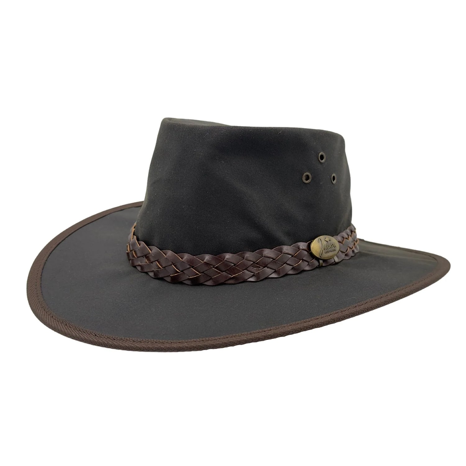Lederhut Cowboyhut Jacaru 
Sonnenschutzhut australischer Outbacker Hut geölter Baumwollhut
Travellerhut Freizeithut knautschbarer Hut Reiterhut Wanderhut 