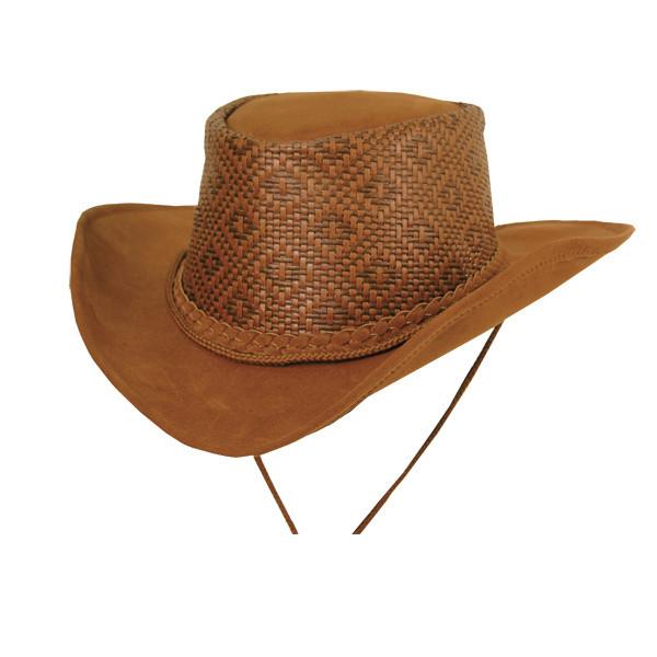 Australian Cowboy | Strohhut mit formbarer Krempe Melaleuka Soaka in rust - OUT OF AUSTRALIA | Kakadu Traders Australiaaustralien-hut australische-hüte cowboy-hut leder-hut känguru-hut leder-hut für männer leder-hut für frauen wetter-hut wasserabweisend h