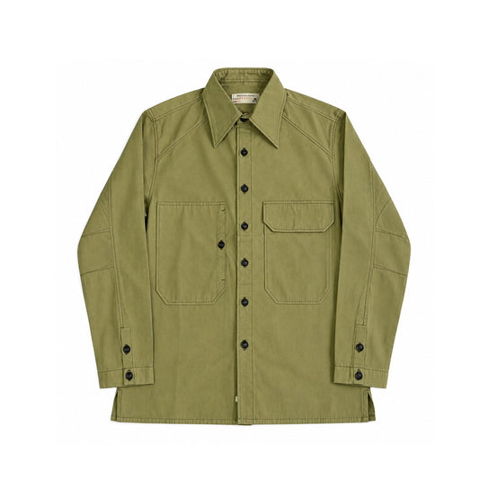 Workwear Herrenhemd Baumwolle – Slim Fit Worker Shirt