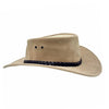 Australischer Hut  Hut aus veganem Leder 
wasserabweisender Hut Rangerhut 
Cowboyhut 
