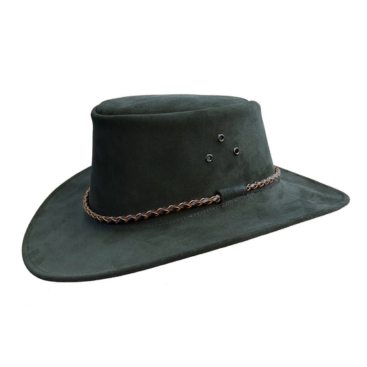 Allwetter Cowboy Lederhut für Kinder
Wind und Wetterhut  Wildlederhut Wanderhut Strandhut Sonnenhut 
