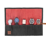 Uhrenaufbewahungstasche Tasche für Uhren Aufbewahungsrolle Uhrentasche 