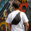 #SlingBag #Canvas #Gewachst #Wasserfest #Vintage #Crossbody #Tasche #Outdoor #Reise #Kompakt