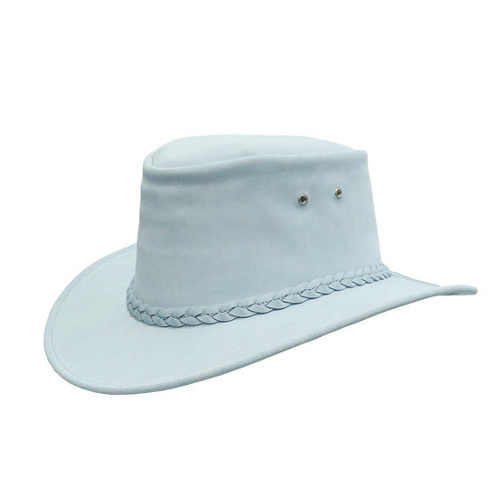 Allwetter Cowboy Lederhut für Kinder
Wind und Wetterhut  Wildlederhut Wanderhut Strandhut Sonnenhut 