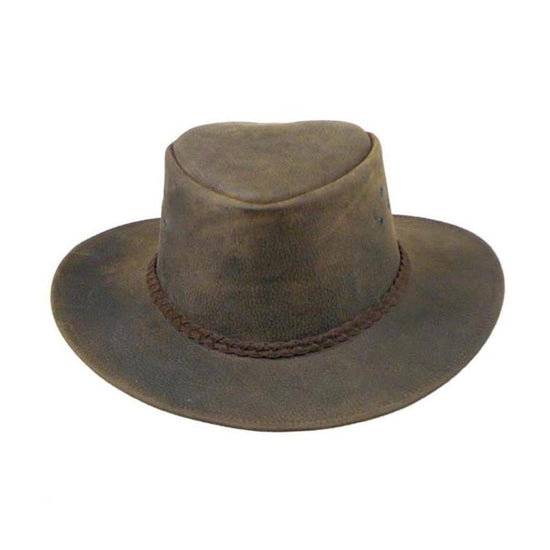 Allwetter Cowboy Lederhut für Kinder
Wind und Wetterhut  Wildlederhut Wanderhut Strandhut Sonnenhut 