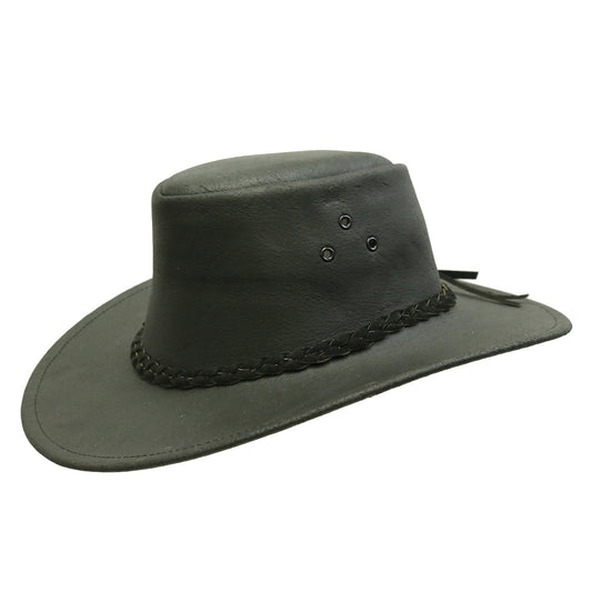 Cowboy Lederhut für Kinder Wanderhut Cowboyhut Sonnenhut Strandhut Karnevalshut wetterabweisender Hut 