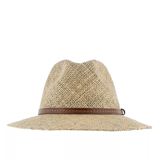 leichter Sommerhut aus Stroh 
Strohhut hergestellt in Italien  Hutband aus veganem Leder 
Strohhut für Damen und Herren Panama-hut Sonnen-hut Sommer-hut Strand-Hut Freitzeit-hut Angel-hut Wander-hut Wander-urlaub Meer-urlaub Sonnen-schutz Outdoor-hut Reis