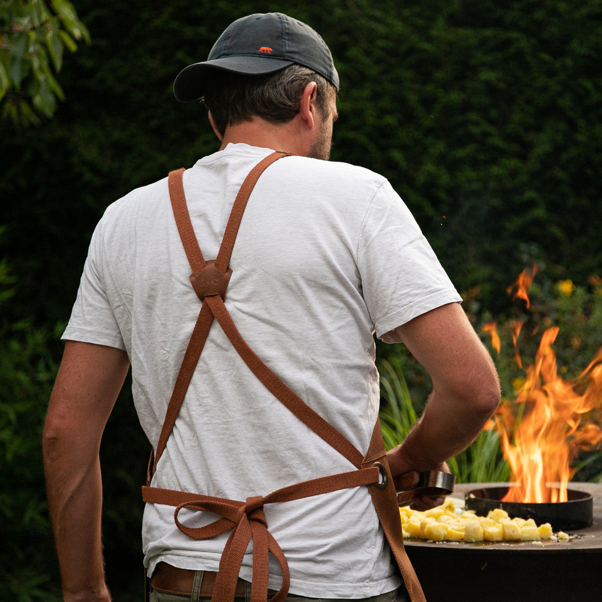 Kochschürze Gartenschürze Lederschürze Feuerfeste Schürze 
Schmiedeschürze Küche Garten Keller 