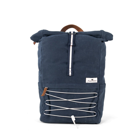 #Nachhaltig #Recycelt #Canvas #Rolltop #Rucksack #Wasserfest #Vintage #Leder #15Zoll #KENAÏ #Outdoor