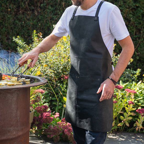 Kochschürze Gartenschürze Lederschürze Feuerfeste Schürze 
Schmiedeschürze Küche Garten Keller 