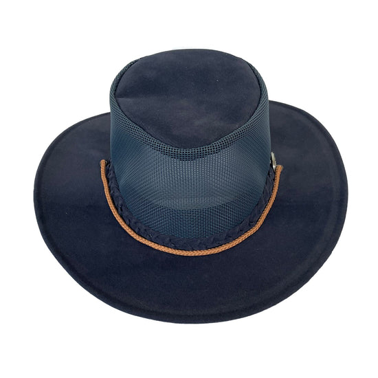 Allwetter Cowboy Lederhut für Kinder
Wind und Wetterhut  Wildlederhut Wanderhut Strandhut Sonnenhut 