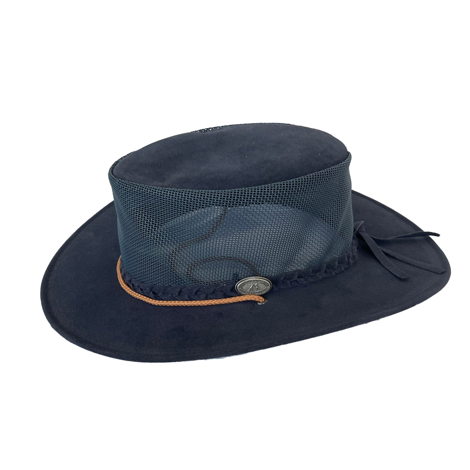 Allwetter Cowboy Lederhut für Kinder
Wind und Wetterhut  Wildlederhut Wanderhut Strandhut Sonnenhut 