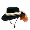 Cowboyhut Line Dance Hut Knautschbarer Hut Sommerhut Australienhut Strandhut Gartenhut Sonnenschutzhut Westernhut 