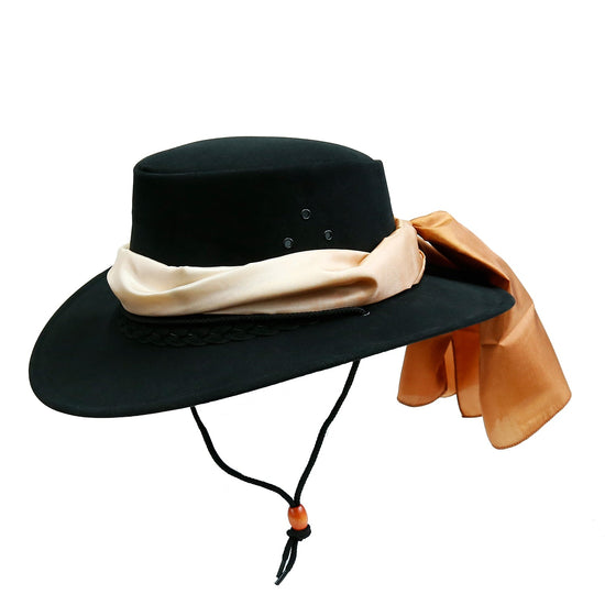 Cowboyhut Line Dance Hut Knautschbarer Hut Sommerhut Australienhut Strandhut Gartenhut Sonnenschutzhut Westernhut 