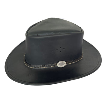 Lederhut  sommerhut sonnenhut Strandhut Freizeithut Westernhut Cowboyhut Angelhut Linedance hut 