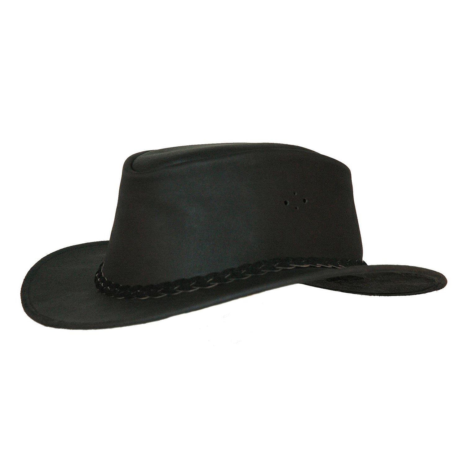 Cowboy Lederhut für Kinder Wanderhut Cowboyhut Sonnenhut Strandhut Karnevalshut wetterabweisender Hut 