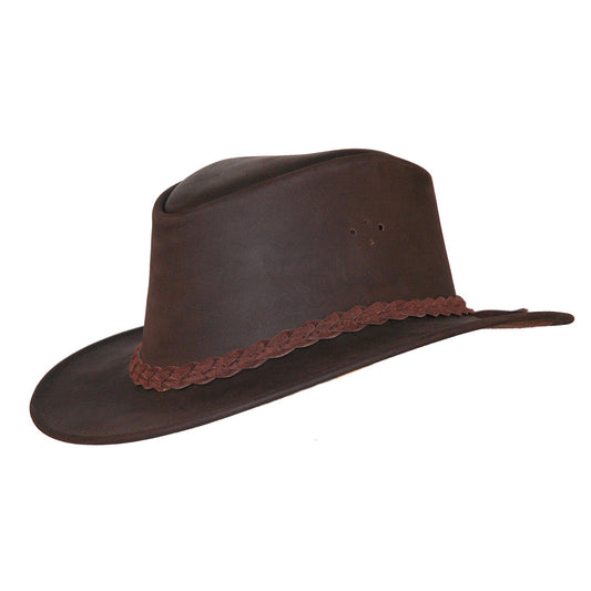 Cowboy Lederhut für Kinder Wanderhut Cowboyhut Sonnenhut Strandhut Karnevalshut wetterabweisender Hut 
