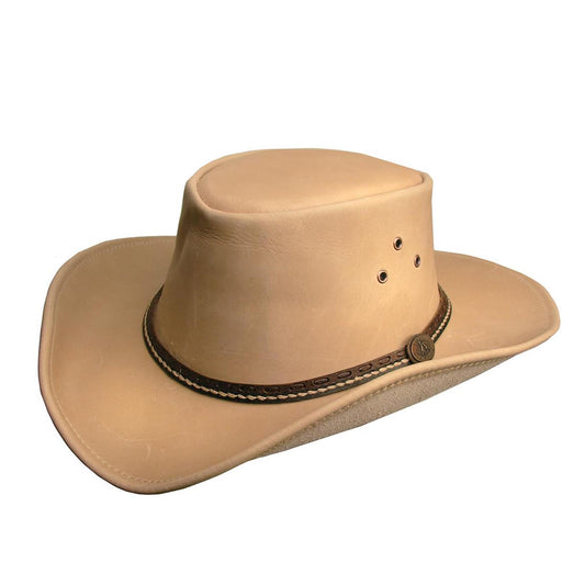 Allwetter Cowboy Lederhut für Kinder
Wind und Wetterhut  Wildlederhut Wanderhut Strandhut Sonnenhut 