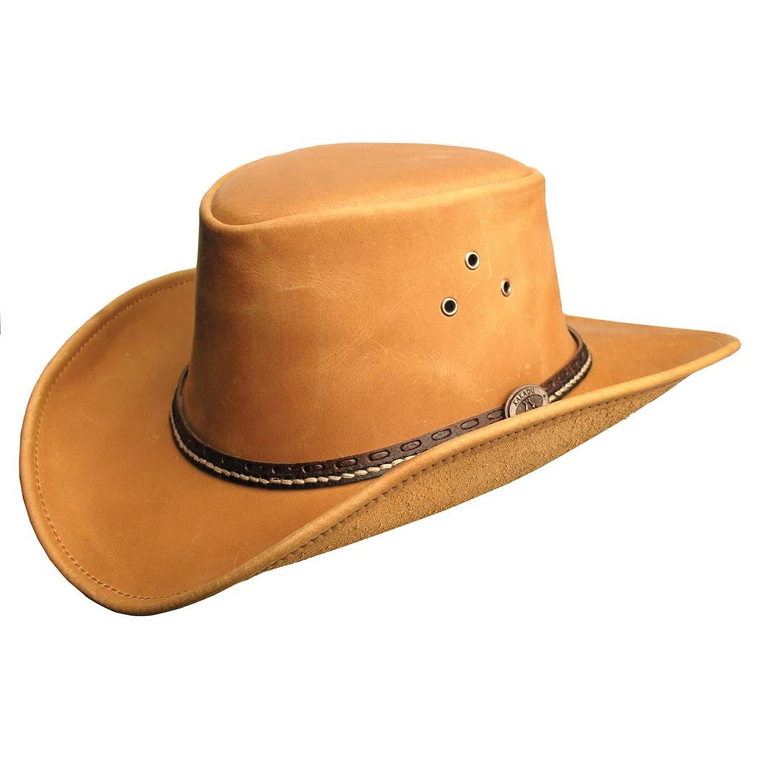 Allwetter Cowboy Lederhut für Kinder
Wind und Wetterhut  Wildlederhut Wanderhut Strandhut Sonnenhut 