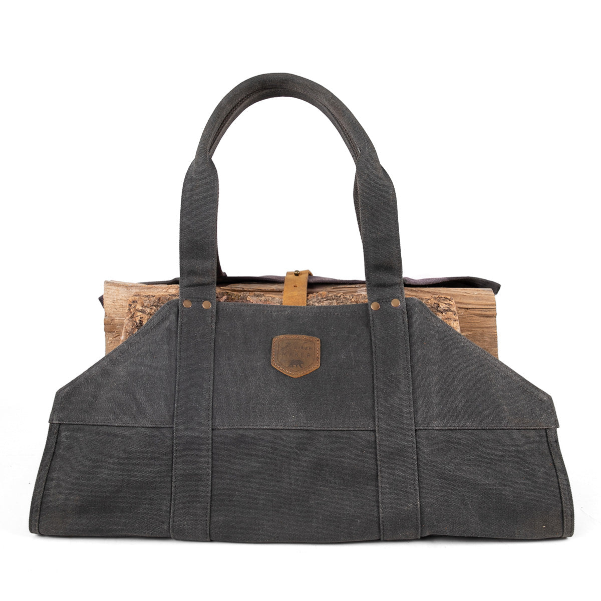 Aufbewahrungskorb Holz Korb Holztasche Aufbewahrungs Tasche Aufbewahrungskorb für alles Großer aufbewahrungskorb aufbewahrungstasche Aufbewahrungs Tasche aus Gewachstem Canvas 
