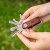 LOOP – Schlüssel-Organizer aus Leder mit Schraubsystem & integriertem Tool