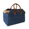 Aufbewahrungskorb Holz Korb Holztasche Aufbewahrungs Tasche Aufbewahrungskorb für alles Großer aufbewahrungskorb aufbewahrungstasche Aufbewahrungs Tasche aus Gewachstem Canvas 