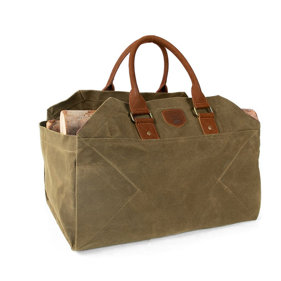 Aufbewahrungskorb Holz Korb Holztasche Aufbewahrungs Tasche Aufbewahrungskorb für alles Großer aufbewahrungskorb aufbewahrungstasche Aufbewahrungs Tasche aus Gewachstem Canvas 