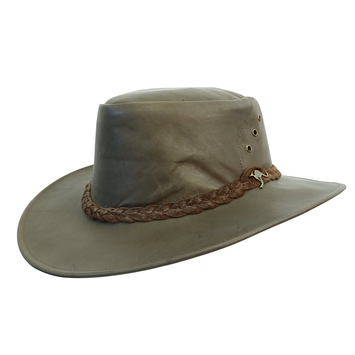 Allwetter Cowboy Lederhut für Kinder
Wind und Wetterhut  Wildlederhut Wanderhut Strandhut Sonnenhut 
