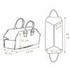 Craftwood Feuerholztasche – flexible 2-in-1-Holztasche aus gewachstem Canvas