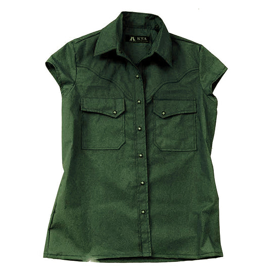 Leichte Damenbluse Freizeitbluse Freizeithemd Westernhemd Westernbluse Safaribluse  Damenbluse ohne Ärmel Westenbluse 