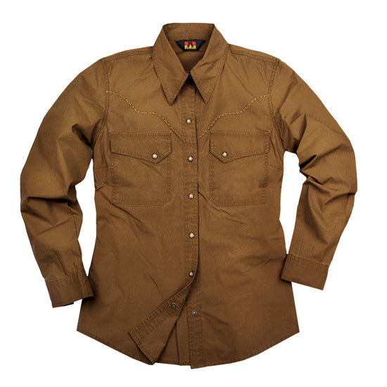 Leichte Damenbluse Freizeitbluse Freizeithemd Westernhemd Westernbluse Safaribluse 