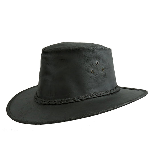 Lederhut Wanderhut Cowboyhut Strandhut Anglerhut Trekkinghut  Outdoor Outbackers Allwetter Cowboy Lederhut Damenlederhut Herrenlederhut Kinderlederhut