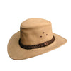 Wildlederhut – Australien | Beige & Braun in Größe XXL