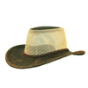 Sommer Cowboy Hut aus Wildleder mit Netz – UPF 50+ Sonnenhut für Damen, Herren & Kinder