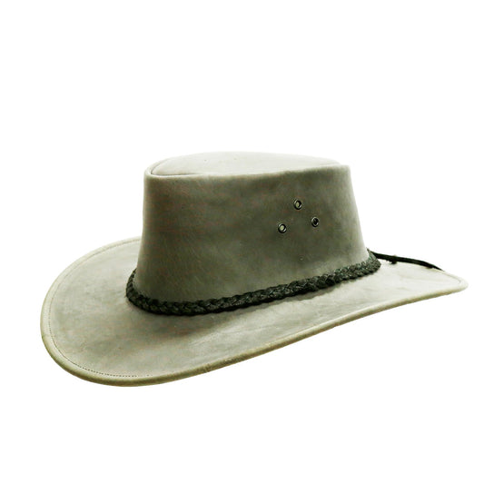 Allwetter Cowboy Lederhut für Kinder
Wind und Wetterhut  Wildlederhut Wanderhut Strandhut Sonnenhut 