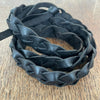 Lederarmband Lederhutband Lederbastelband Geflochtenes Lederband Geflochtenes Hutband aus leder geflochtenes Lederhutband 
