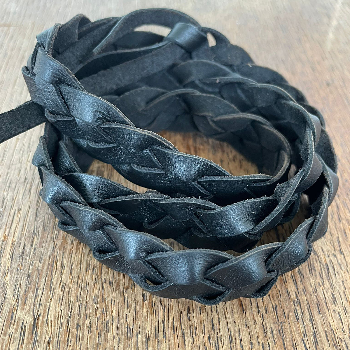 Lederarmband Lederhutband Lederbastelband Geflochtenes Lederband Geflochtenes Hutband aus leder geflochtenes Lederhutband 