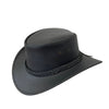Outbacker Harry Nubukleder Hut – Schwarz & Braun