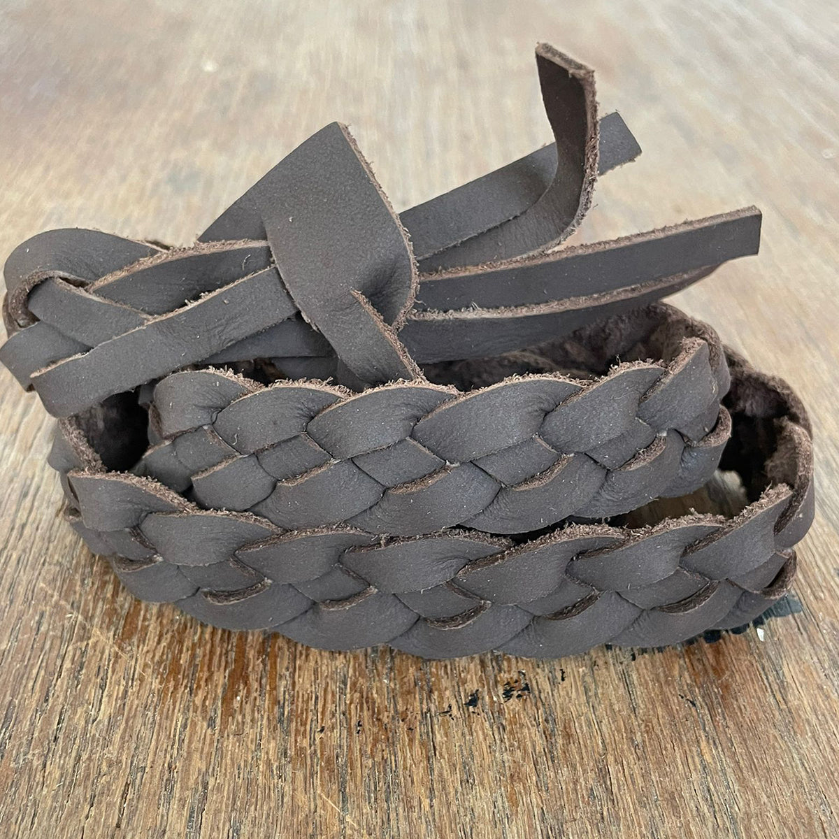 Lederarmband Lederhutband Lederbastelband Geflochtenes Lederband Geflochtenes Hutband aus leder geflochtenes Lederhutband 