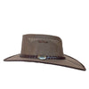 Australischer Canvashut Damenhut  Sonnenhut Wanderhut Travellerhut 
Herrenhut Campinghut  Jacaru knautschbarer Hut