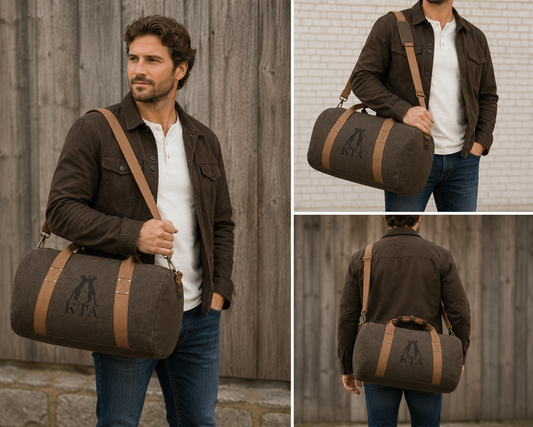 The Ghost Gum Duffle – Canvas Weekender Bag
