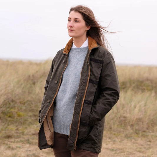 The Champion Jacket - gewachste Outdoorjacke hergestellt in Groß Britannien