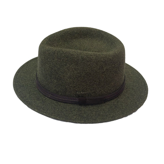 Wollfilzhut aus Italien Wanderhut  Forst und Jagdhund  Regenabweisend knautschbar 
Robust und Pflegeleicht Hut Filzhut 