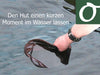 Outdoor Sommerhut aus veganem Leder Wanderhut Trekkinghut leichter Sommerhut knautschbarer Hut regenabweisend  formstabil