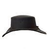 Outbacker Harry Nubukleder Hut – Schwarz & Braun