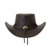 Outbacker Harry Nubukleder Hut – Schwarz & Braun