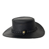Outbacker Terry Nubukleder Hut – Schwarz & Braun